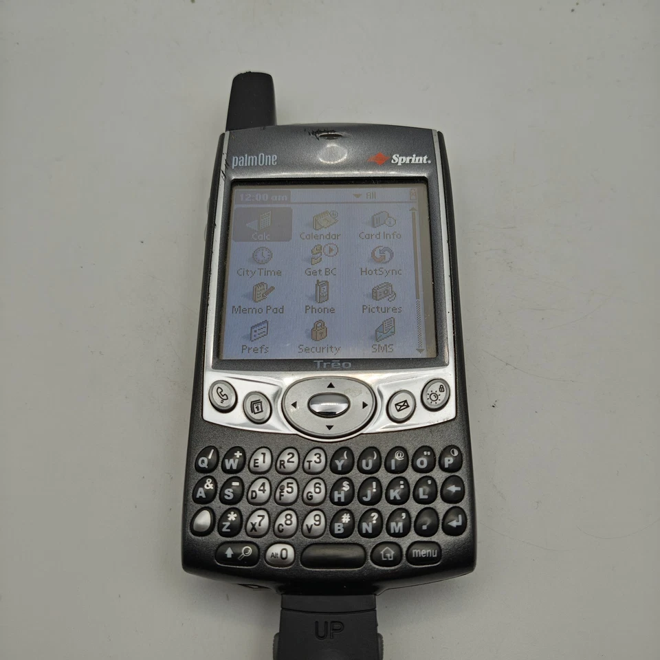 Palm Treo 600 Vintage Smartphone (Sprint) - Gray - BAD BATT #2571 - Image 2 of 4