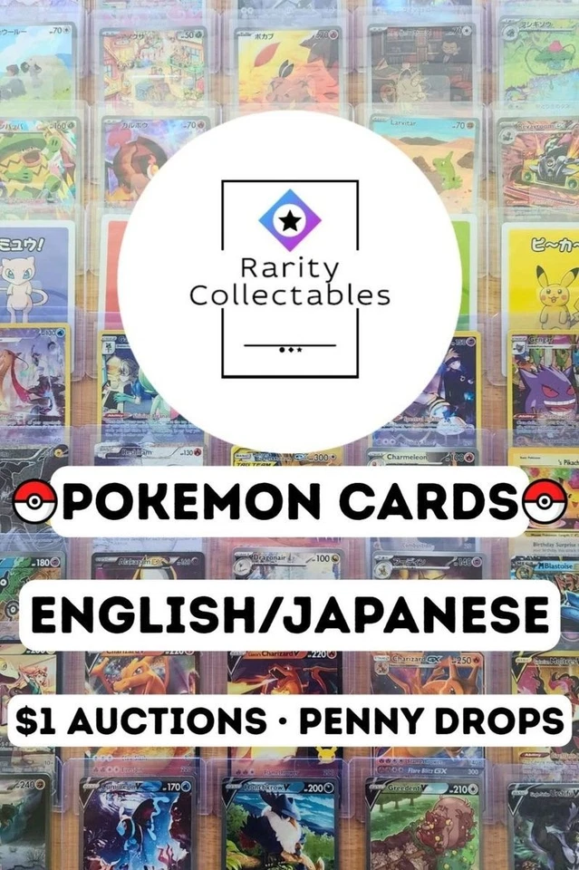 ✨️$1 Start Pokemon Singles Show! English/Japanese✨️