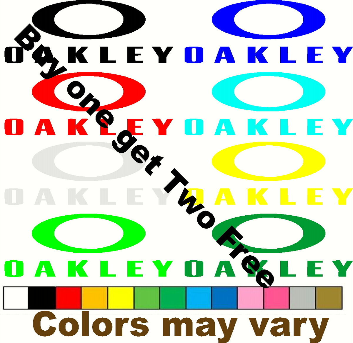 Oakley Logo Decal Sticker