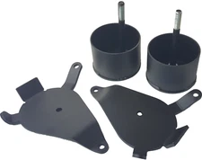 Front Bag Brackets Air Ride Suspension Cups & Plates Fits Chevy S10 2wd GMC S15
