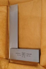 New Old Stock Moore & Wright Sheffield England 4" Toolmakers Machinists Square