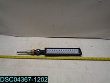 4LZN7 Industrial Glass Thermometer, 0 to 120 F Case Color: Black