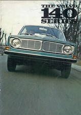 Volvo 140-Series 1969-70 UK Market Sales Brochure 142 144 145 B20 S