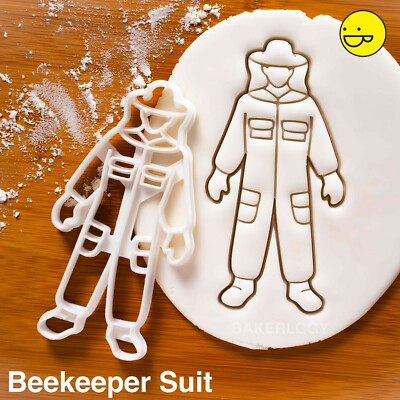 Imkeranzug Ausstechform | Bienenstock Imker Honig Bienenstock Bienenhaus Nektar