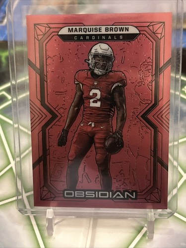 2022 Panini Obsidian Marquise “Hollywood” Brown Red /29 Cardinals KC Chiefs - Bild 1 von 2