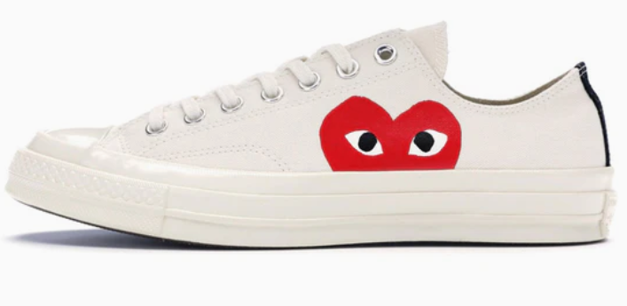 Converse x COMME des GARCONS PLAY Chuck 70 Ox 'White' 150207C