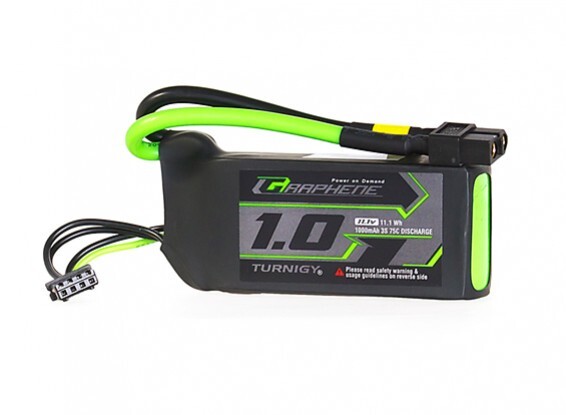 Turnigy Graphene Panther 1000mAh 3S 75C Battery Pack Lipo w/XT60