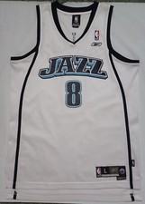 Vintage Utah Jazz Deron Williams Reebok Jersey Size L