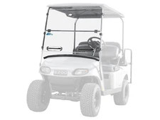 SuperATV Corsa Blue E-Z-Go TXT Valor Flip Down -Vented - Standard - Light Tint