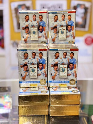 4 x SETS OM 125 JAHRE PANINI + Promo BALERDI OLYMPIQUE MARSEILLE - Autogramme!