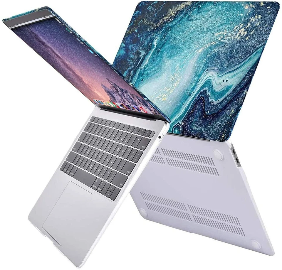 Funda rígida para MacBook Air 2021 2020 13 pulgadas A2337 M1 A2179 A1932 carcasa cubierta Foto 4 de 4