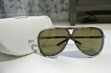 dior technologic cutout aviator sunglasses