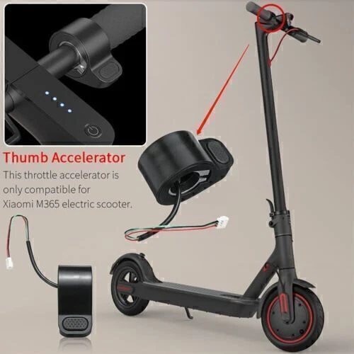 Daumengas Elektrischer Scooter Gashebel für E-Scooter Elektro Fahrrad E-Bikes - Bild 3 von 11