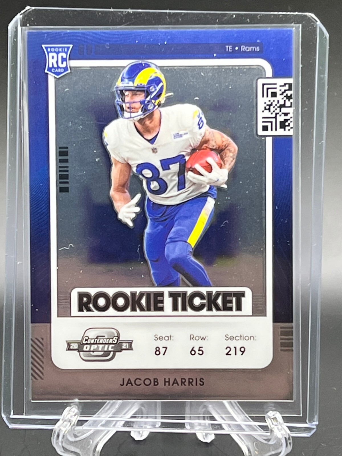 Jacob Harris Panini Contenders Optic #69 Base