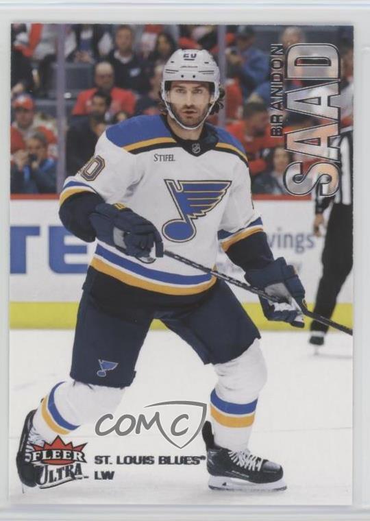 2022-23 Upper Deck Fleer Ultra Silver Foil Brandon Saad #27