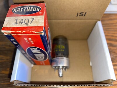 NOS RAYTHEON 14Q7 TUBE (Tested Good)