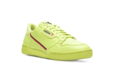 Adidas Continental 80 Low Leather Trainers B41675 'Frozen Yellow UK9.5/US10/EU44