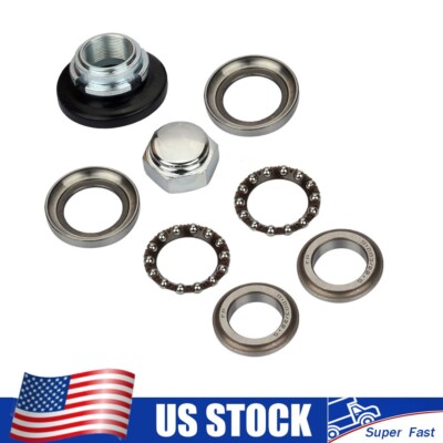 9pcs Steering Stem Bearing Kit For Honda CT70 CT90 CT110 CT125 Trail 1966-1994