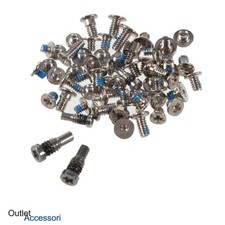 Set Kit COMPLETO Viti Vite Scheda Madre Scocca Copribatteria Iphone 8 rosa gold