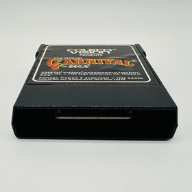 Carnival ColecoVision 1982 Video Game Cartridge Sega Tested Coleco Official