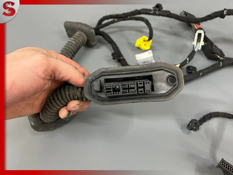 02-08 Arnés de cableado de puerta delantera BMW 745Li 750LI 13318810 OEM Foto 4 de 4