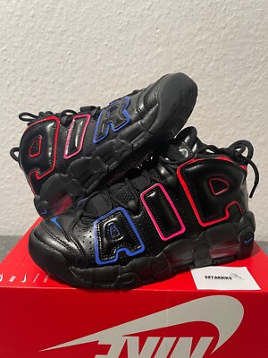 Gr 37.5 Nike Air More Uptempo GS 96 Electric Kinder Unisex Neu
