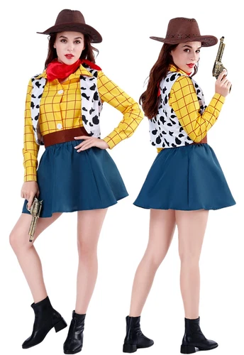 Toy Story Woody Halloween Cosplay Costume Cloth For Adult Men's & Women Suit - Bild 6 von 11