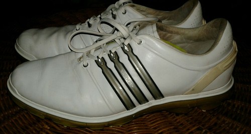 adipure golf shoes white