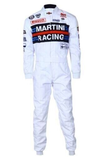 MARTINI EMBROIDERED GO KART RACE SUIT CIK/FIA LEVEL 2 APPROVED WITH FREE GIFTS - Afbeelding 1 van 5