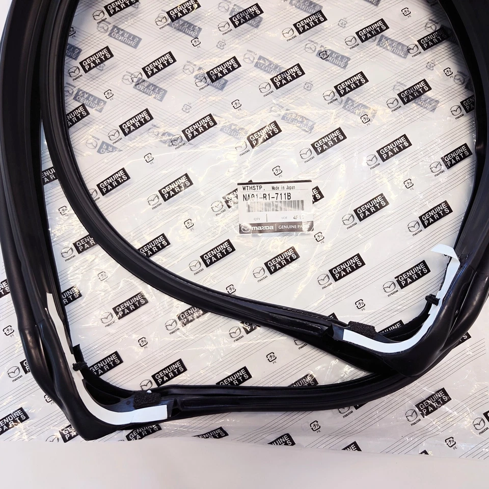 MAZDA 90-97 MX-5 Miata Genuino Parabrisas Sello Cabezal Tira Climática NA01-R1-711B Foto 4 de 4