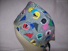 Men/Women Surgical Scrub Cap Lined Power Very Cool 100 Cotton