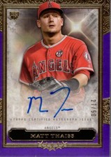 2020 Topps Five Star Autographs Purple #FSAMW Matt Thaiss Auto /50 - NM-MT