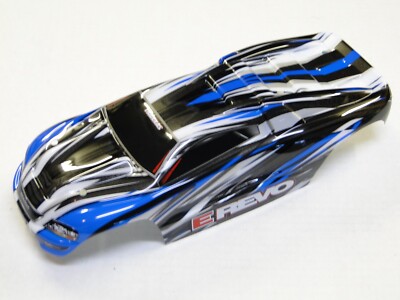 Carrozzeria BashRunner Police Bianca Per Traxxas 1/16 E-Revo Mini 7012 - Solo Body