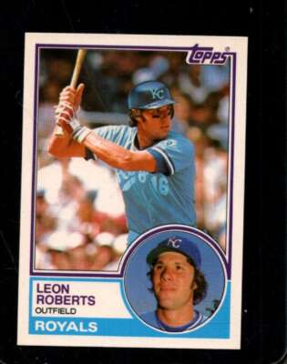 1983 TOPPS TRADED #96 LEON ROBERTS NMMT ROYALS NICELY CENTERED *X110162