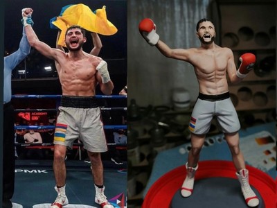 Custom 3D Figurine Gifts for Boxers, Custom 3D Figurine, Custom 3D Statue, Custo