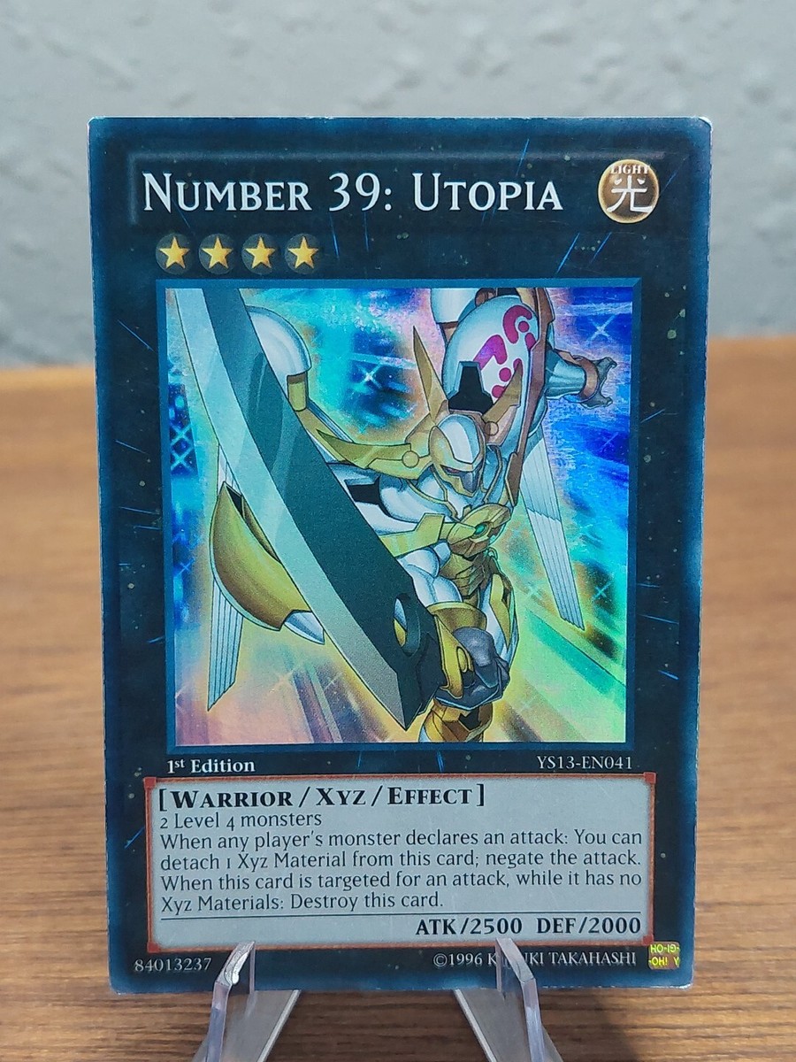 2x Yu-Gi-Oh! Number 39: Utopia 1st Editionsb - MP | eBay