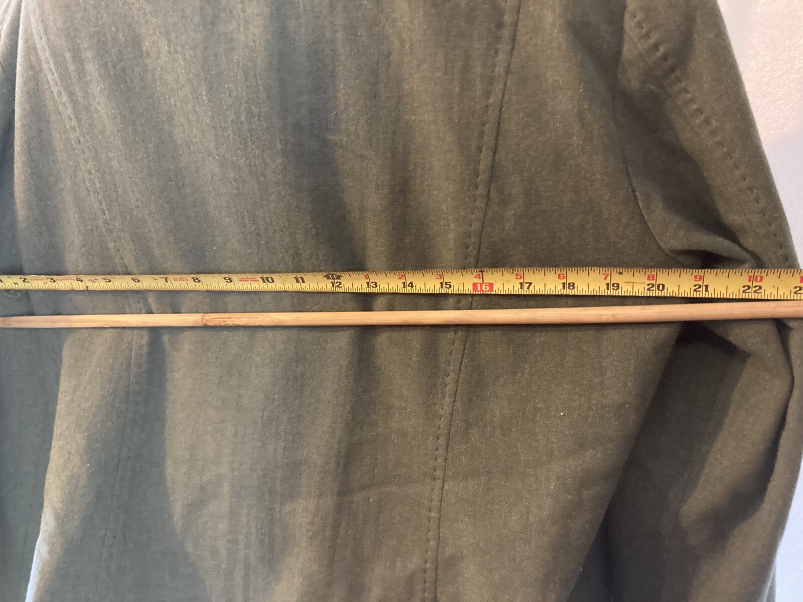 Pendleton Womens 16W Green Wool Jacket - image 4