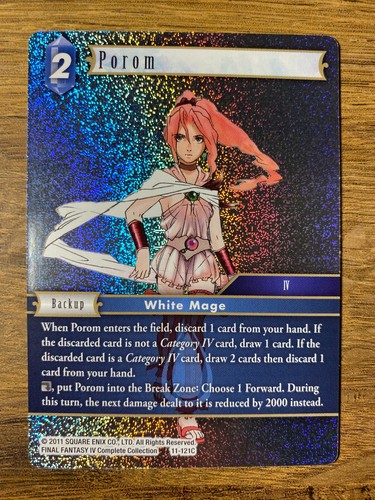 Final Fantasy TCG Trading Card Game Opus 11 XI *FOIL* Singles Legend Hero Rare+ - Picture 120 of 135
