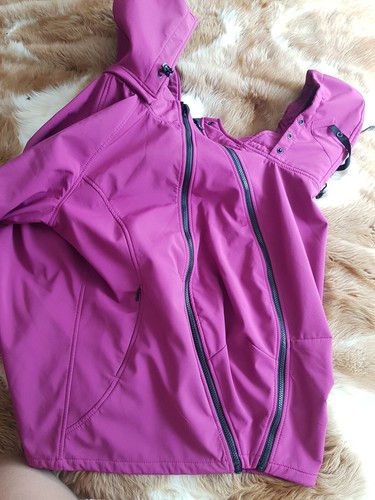 Mamalila Umstandsjacke Tragejacke Jacke Winter rosa Gr. S - Bild 9 von 12