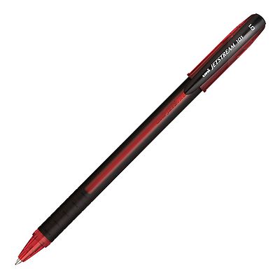 1768013 Uni-Ball Jetstream 101 Roller Ball Pen, Red Ink, Bold Tip, Pack of 1