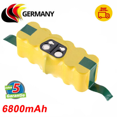 6800mAh Akku für iRobot Roomba 500 600 700 800 900 595 620 650 780 890 Batterie