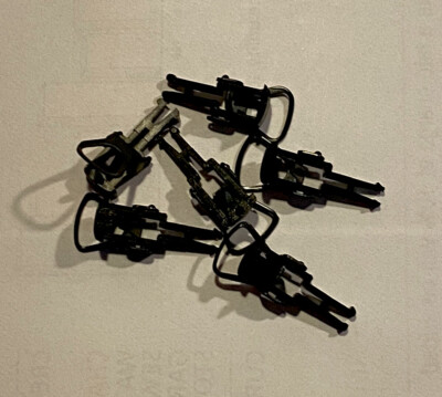  Marklin Style NEM HO Couplers For Fleischmann Roco (6 Pieces)