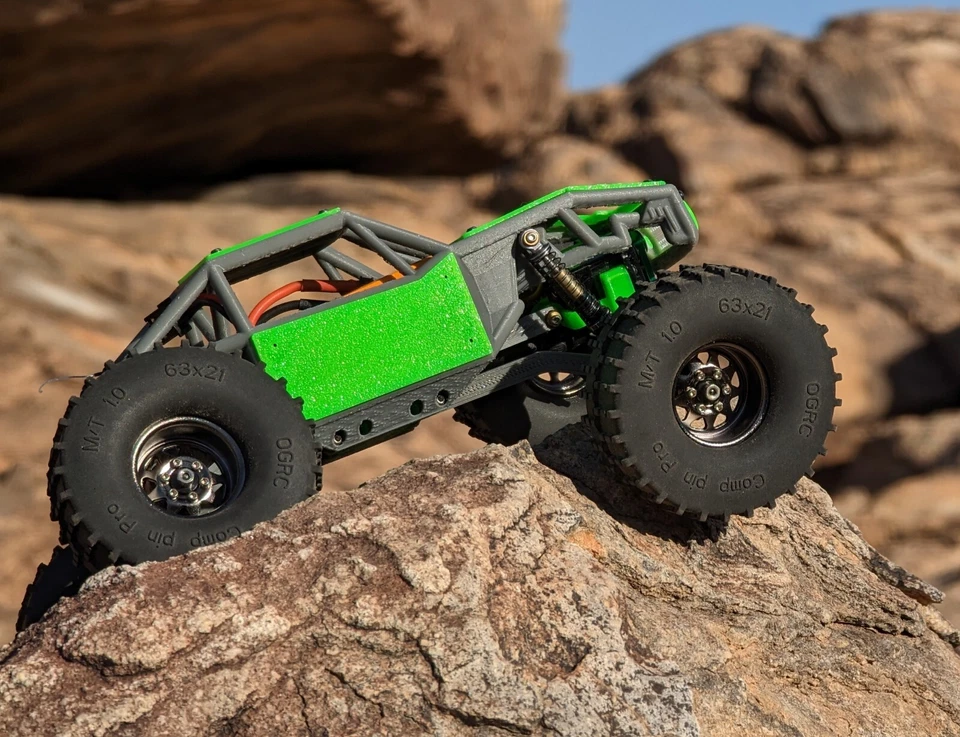 Axial SCX24 Mini Capra Chassis and Link Kit (scx 24) - Image 4 of 4