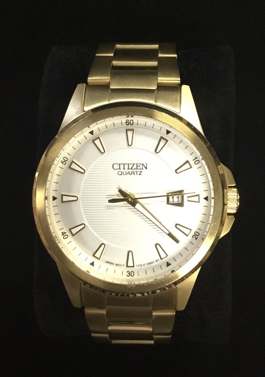 CITIZEN クォーツ 腕時計 ゴールド Amazon.co.jp: シチズン クォーツ メンズ 腕時計 ステンレス