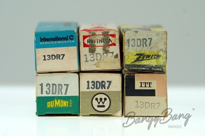 6 Vintage Mix 13DR7 Noval Double Triode  Audio Vacuum Tube Valve- Bangybang.tube