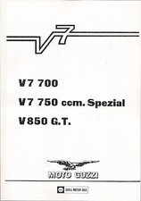 Moto Guzzi Reparaturanleitung V7 700; V7 750 Spezial ; V850 GT G.T. , neu