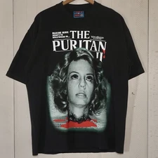 MaXXXine The Puritan Online Ceramics A24 T-Shirt Large Mia Goth X Pearl Horror