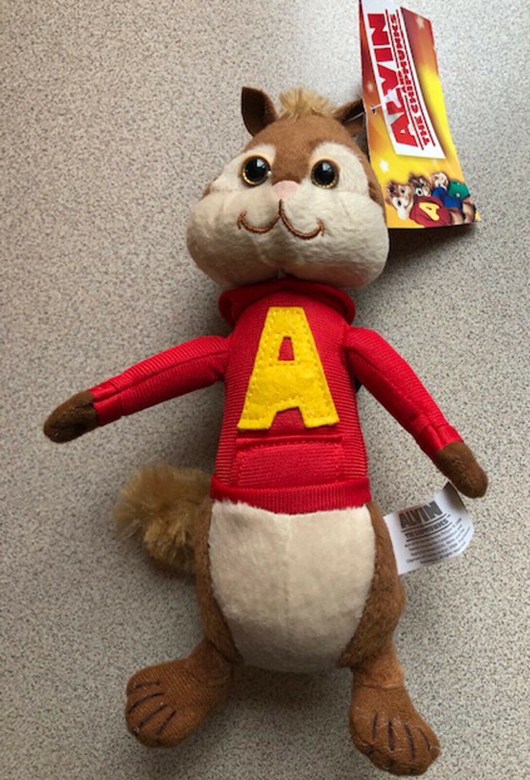 9" ALVIN and the Chipmunks plush 2008 Nanco * NEW with tag *