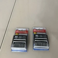 COSCO 2000PLUS Micro Message Dater, Self-Inking 011090  COSCO 2000PLUS Lot Of 2