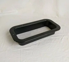 Trailer Roof Vent 1 Pair Trim Ring Only Black Plastic 2 Inch deep